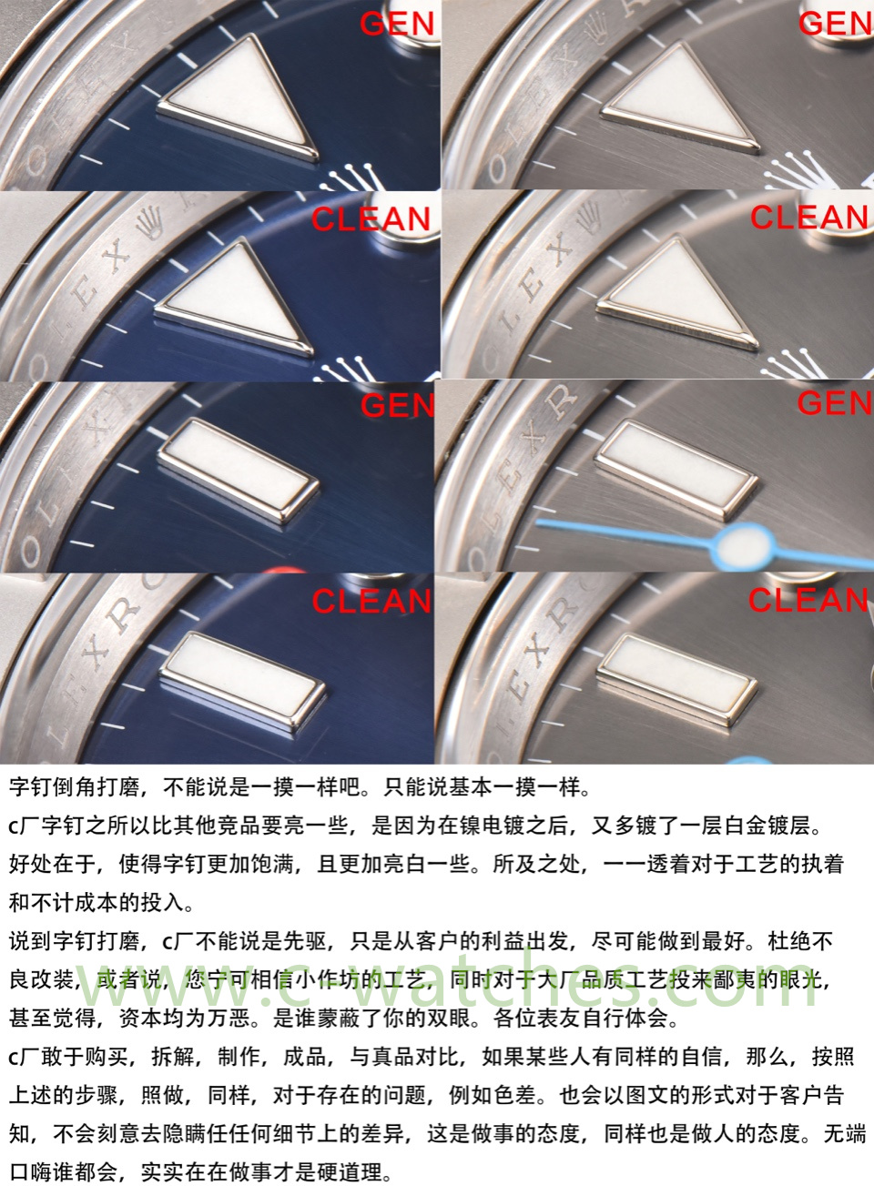 C厂Clean劳力士游艇名仕型系列m126622-0001灰游艇40mm