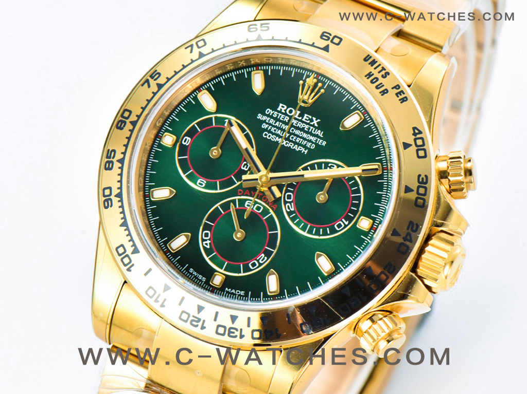 C厂Clean厂劳力士绿金迪m116508-0013复刻腕表做工质量评测-C厂手表如何